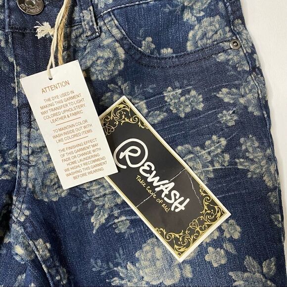 Rewash | NWT Floral Skinny Jeans - Picture 2 of 7